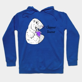 Chipper Beaver - Violet Edition Hoodie